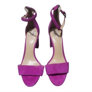 Vince Camuto Pink Women's Open Toe Heel Sandals Size 9.5M